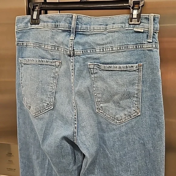 💕MOTHER💕 The Insider Sneak Fray Jeans ~ Love On The Beat 31 NWOT